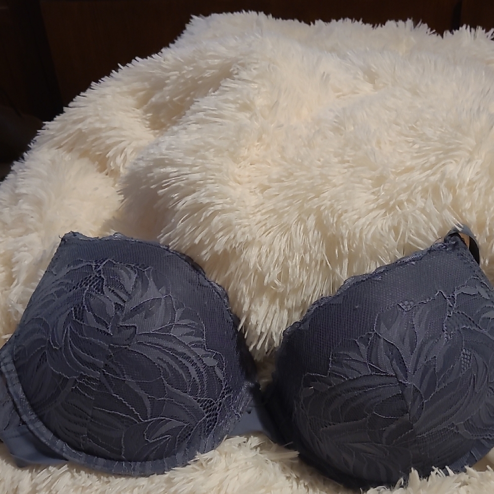 Vince Camuto Lace Bra in Blue 38c